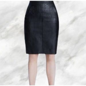 BRAND NEW CAbi 509 Fleather Skirt